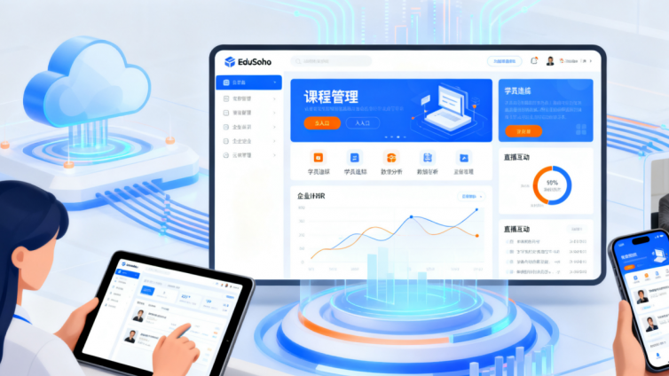 2025年企业培训系统怎么选？深度解析EduSoho企培的3大核心优势 