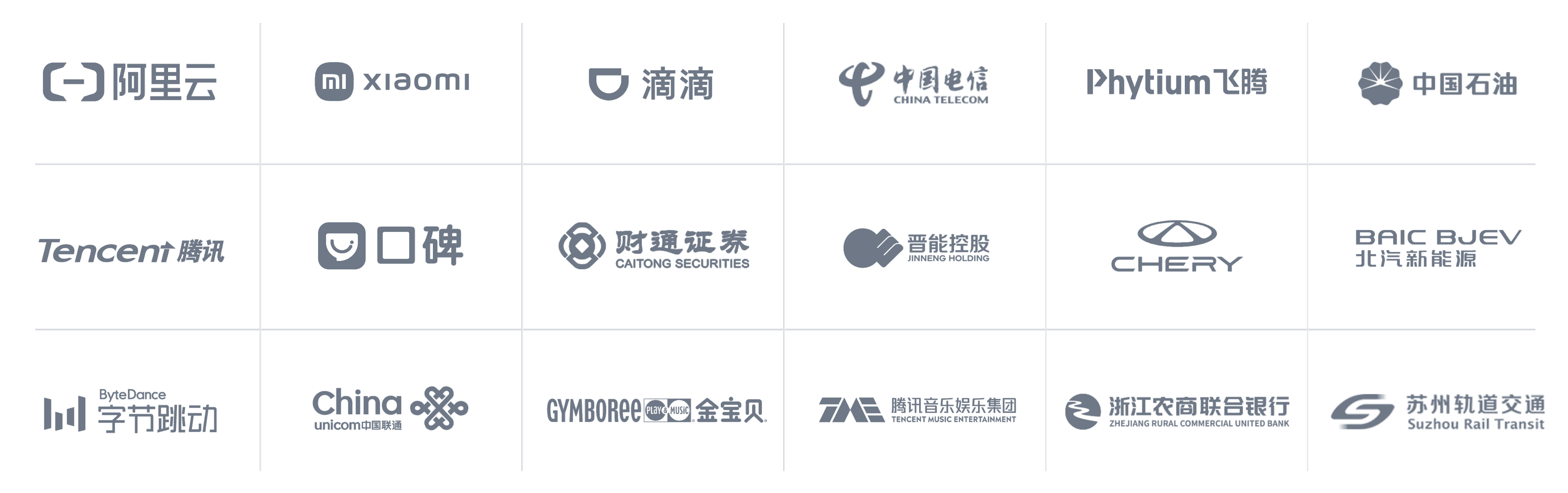客户品牌墙